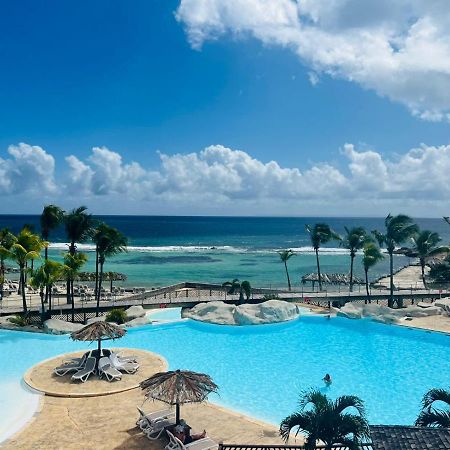Studio Vue Mer Piscine Plage Kaz Punch Manganao Chez Julie Сен-Франсуа Экстерьер фото
