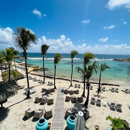 Studio Vue Mer Piscine Plage Kaz Punch Manganao Chez Julie Сен-Франсуа Экстерьер фото